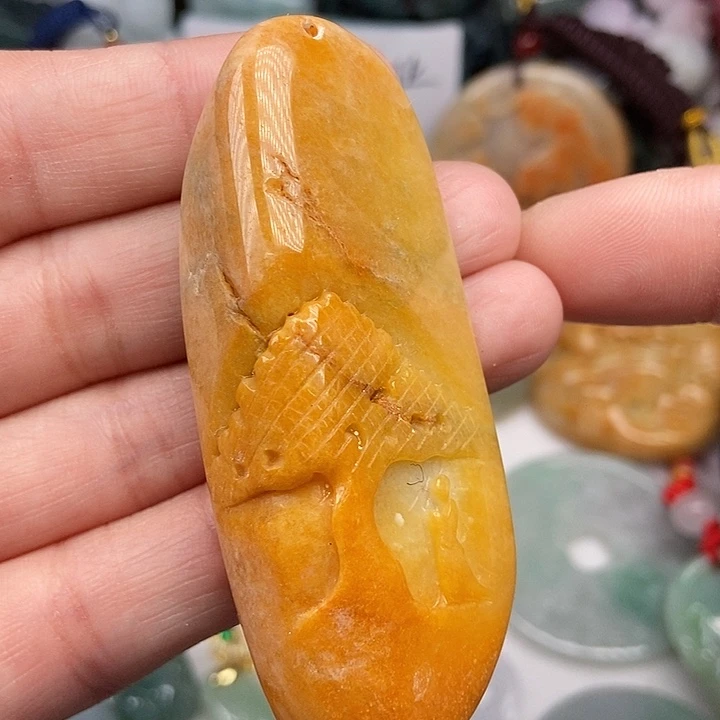 未镶嵌挂件翡翠翡翠