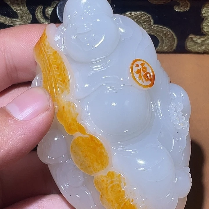 如***意颈饰未镶嵌和田玉CC