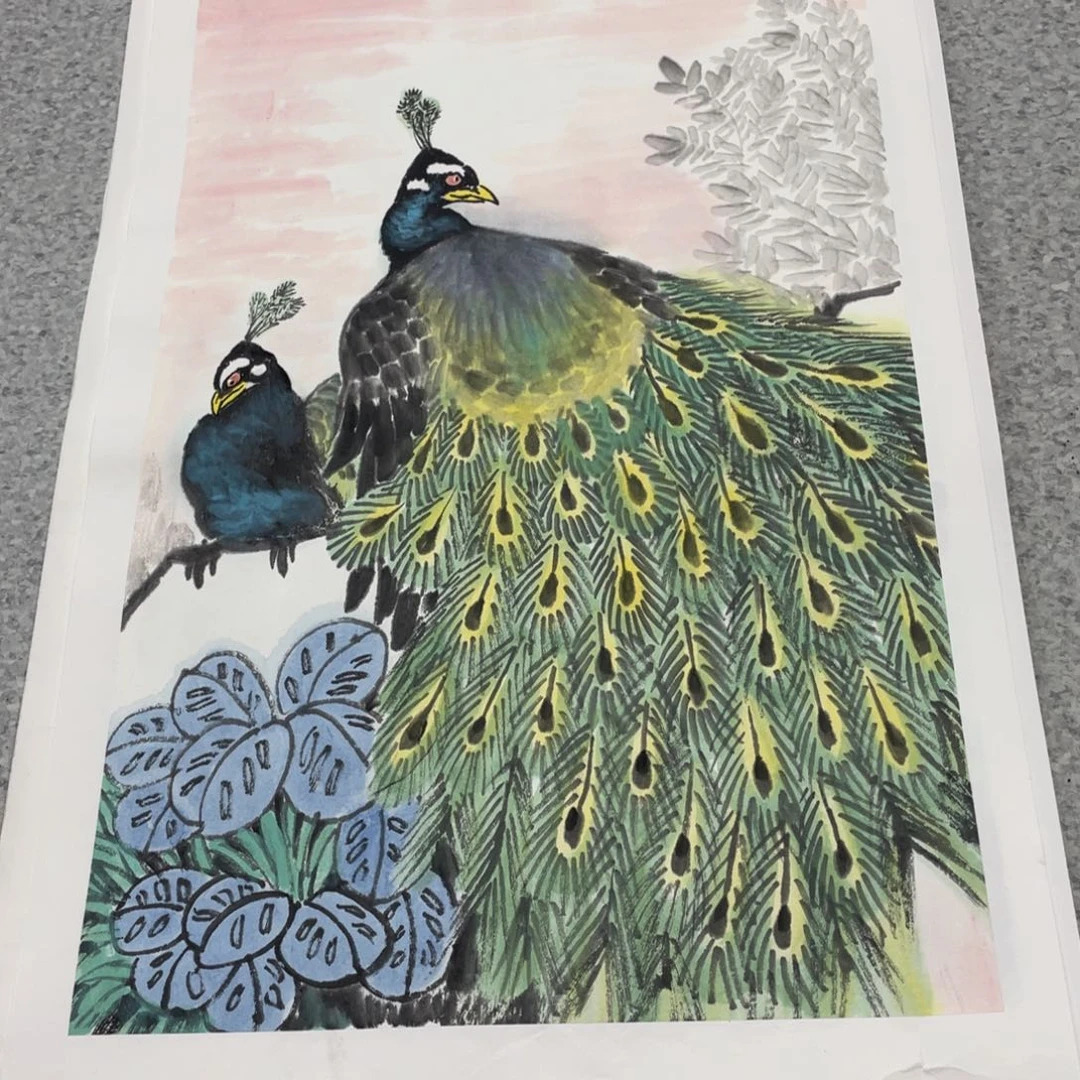 国画2平尺国画作品