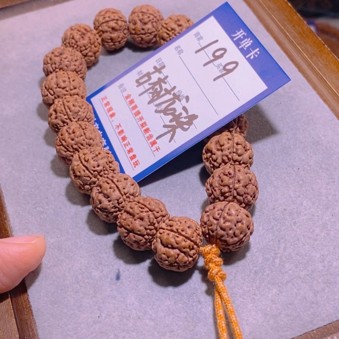 金刚菩提手串斌*199号古树龙珠16