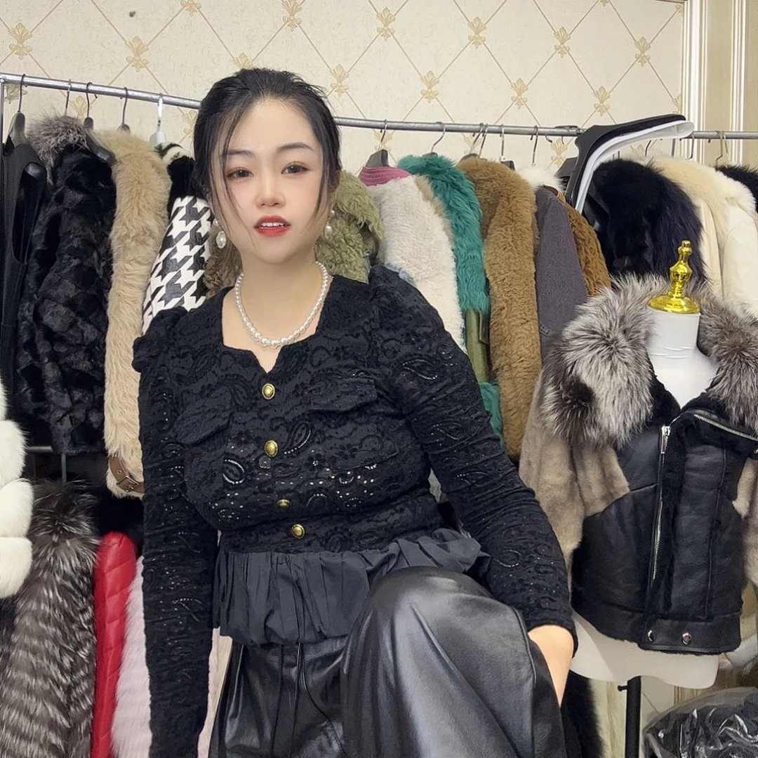 梦贵人毛毛服饰 皮裤