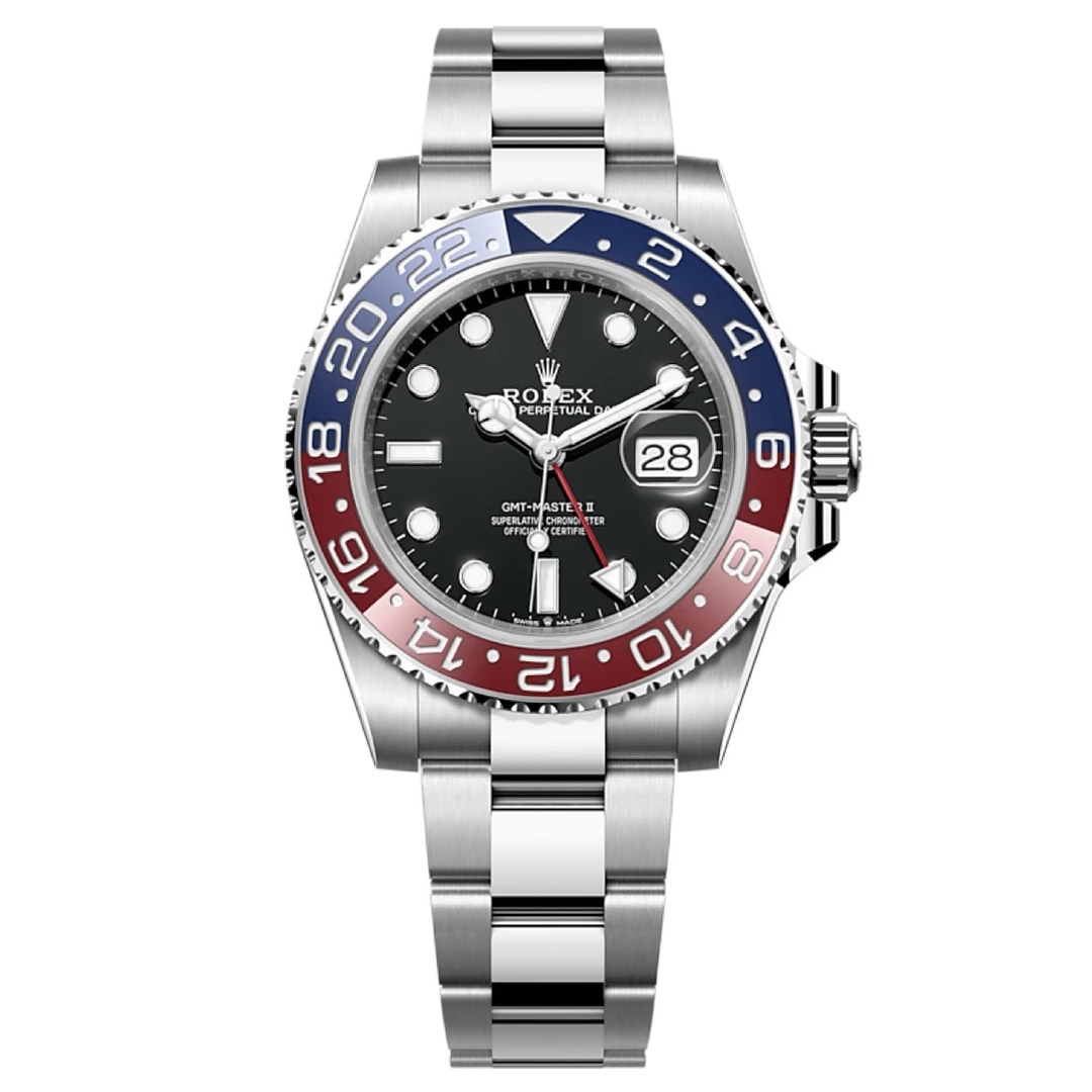 99新 Rolex/劳力士 格林尼治型 126710blro 板带可乐圈 二手全套