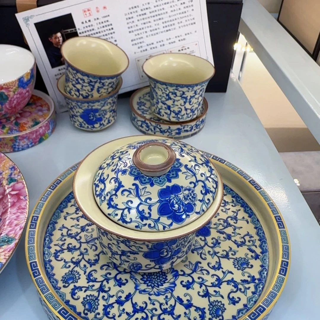 这些盖碗真好看！！！