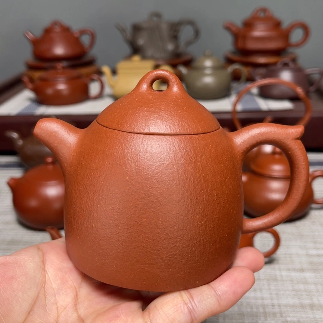 茶壶紫砂全手工制作200cc