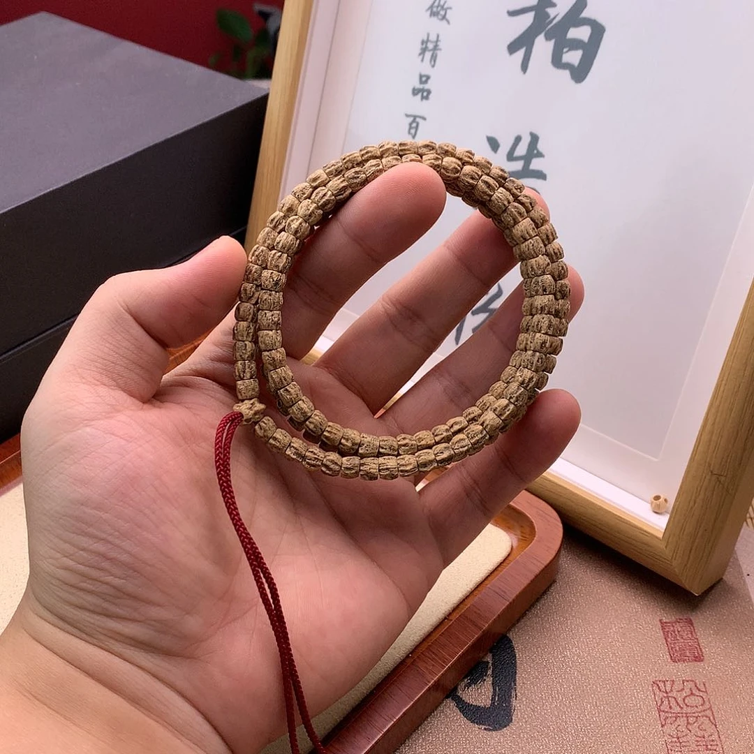 柏香籽/百香籽吊坠方块直筒棱顺