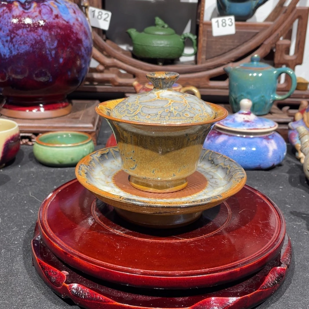 花***仙中国神后钧瓷茶器