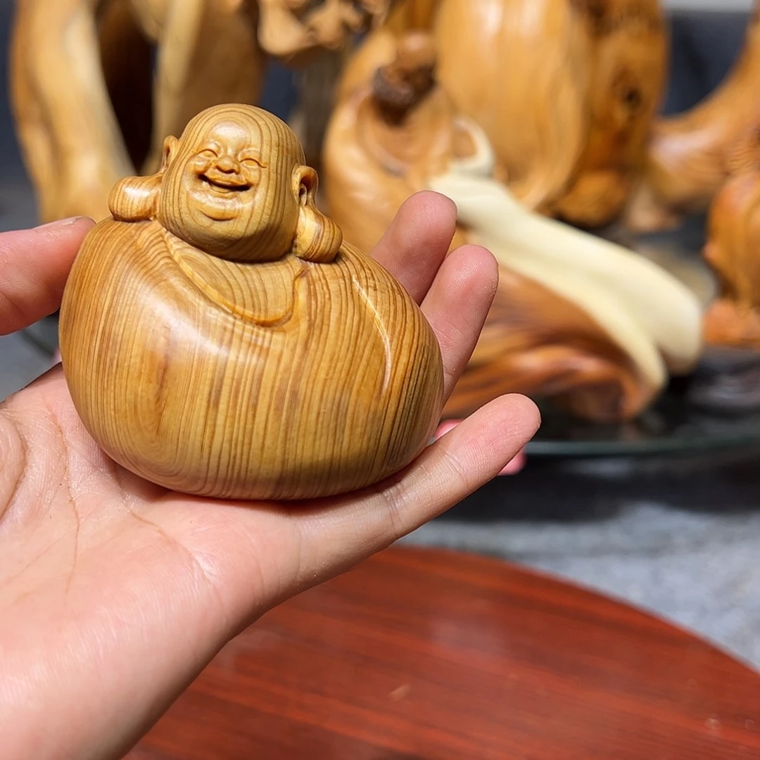 柏木崖柏木手把件摆件