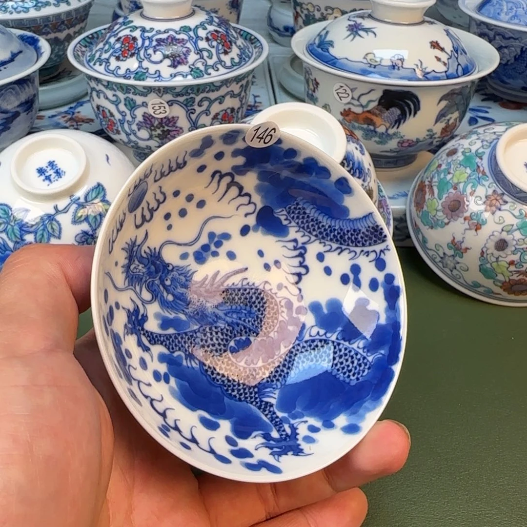 彦祖纯手工手绘茶具146