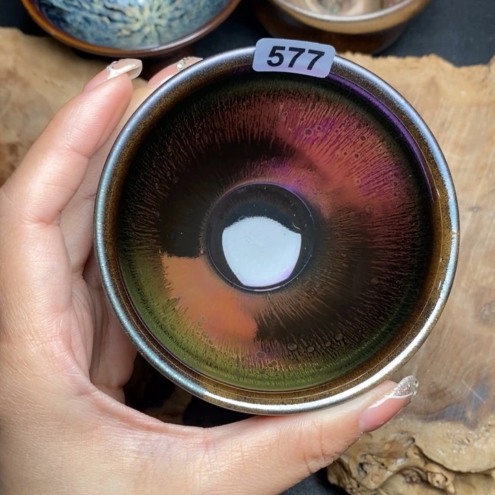 茶盏建窑建盏主人杯577