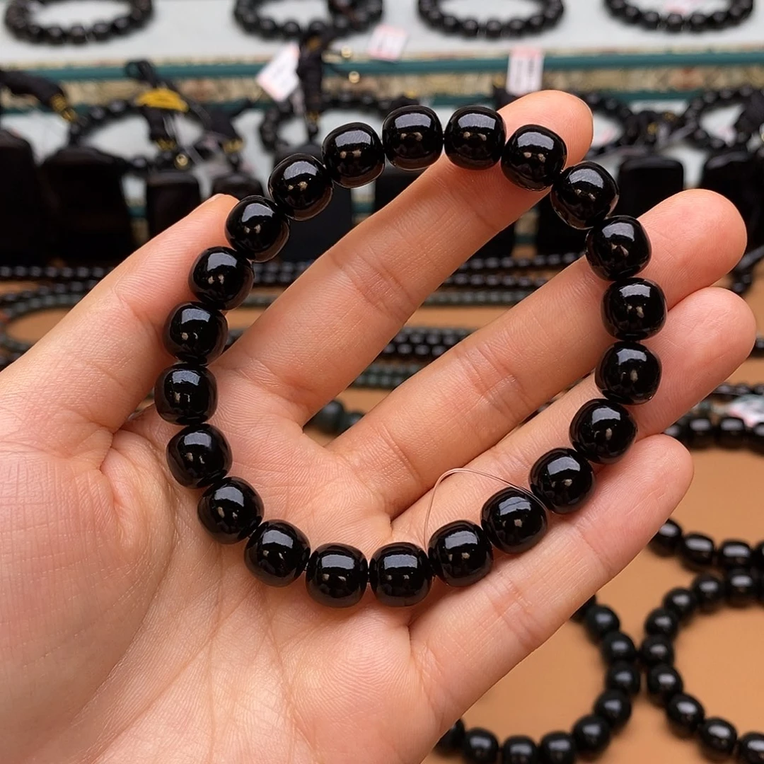 手链未镶嵌和田玉（青玉）?****