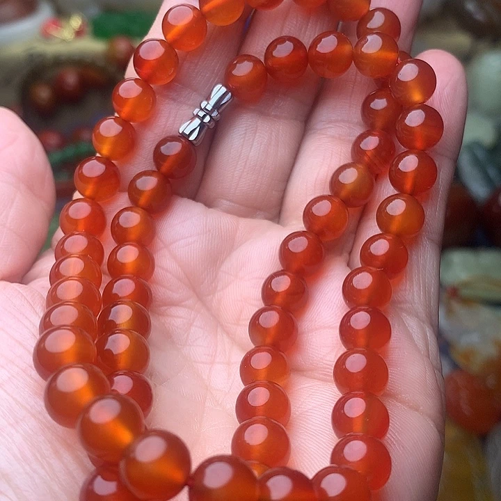 玛瑙/玉髓未镶嵌珠宝奇石项链