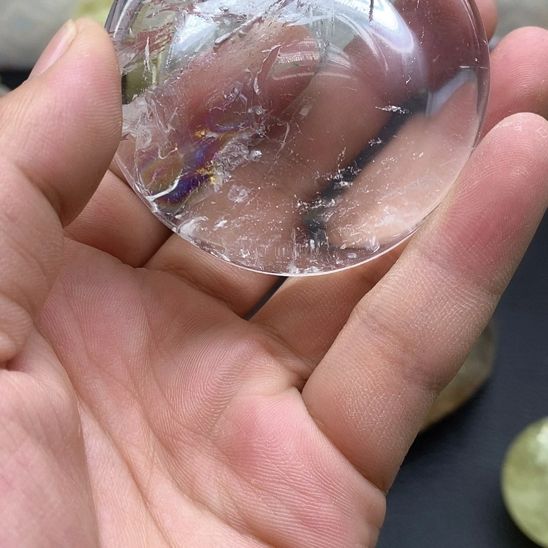 珠宝半成品水晶未镶嵌27水晶石