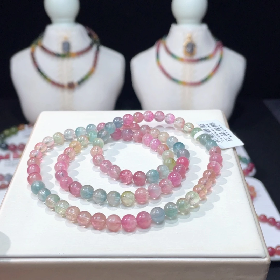 手串未镶嵌碧玺6.3mm±