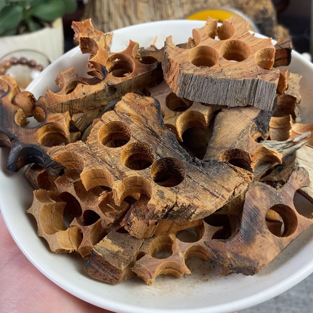 柏木（崖柏）手串/手链北太行黑油骨料原料香薰块500g