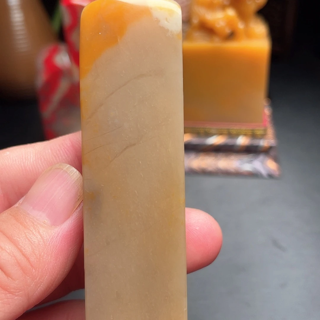 昌化石昌化彩冻印章