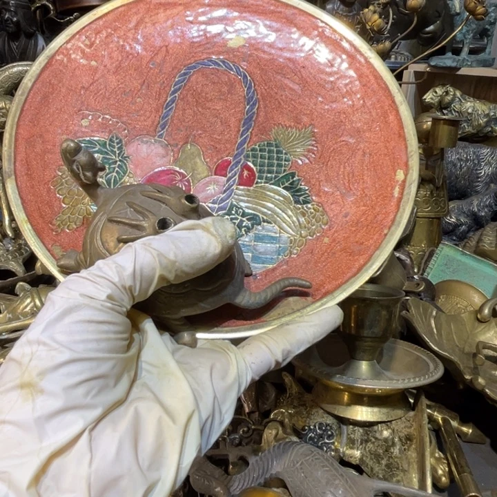 宁**远大阪回流铜器摆件