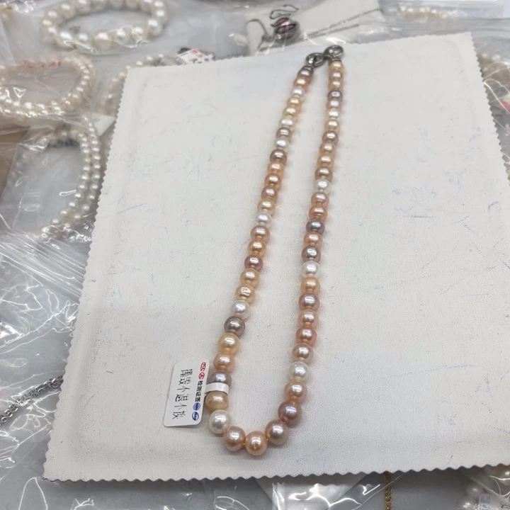 淡水珍珠未镶嵌颈饰00649