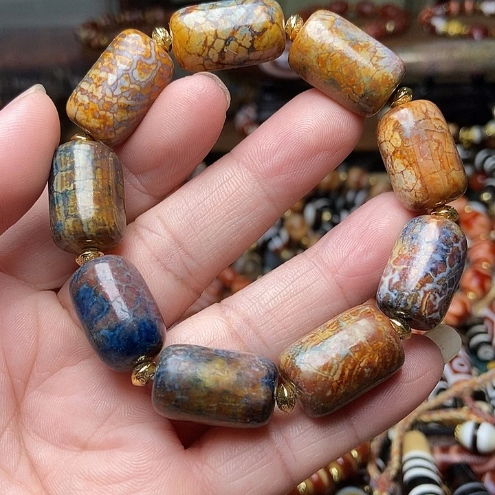 玛瑙/玉髓未镶嵌手链