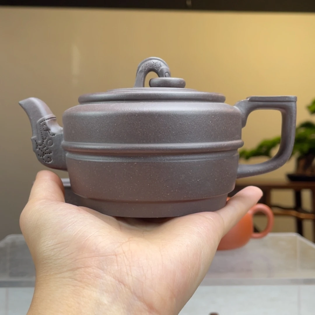 【闪购商品】茶壶紫砂Y*M紫泥集玉容量300cc