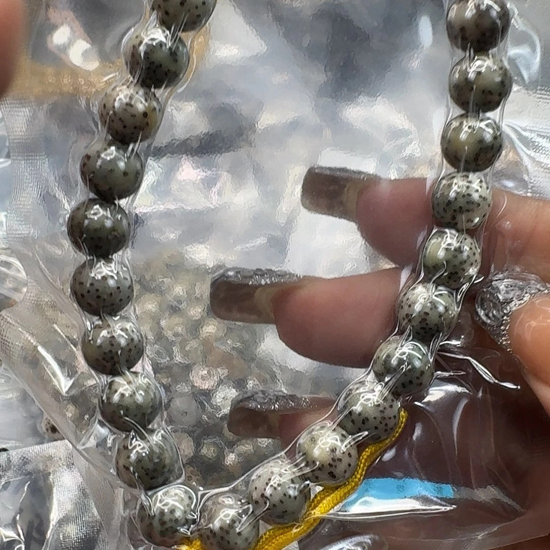 手串星月菩提122灭火月留白星月菩提0.9圆手持