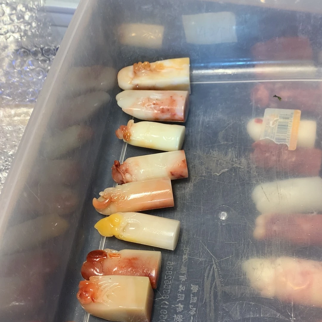 【闪购商品】寿山石碧**轮寿山石老挝石批发