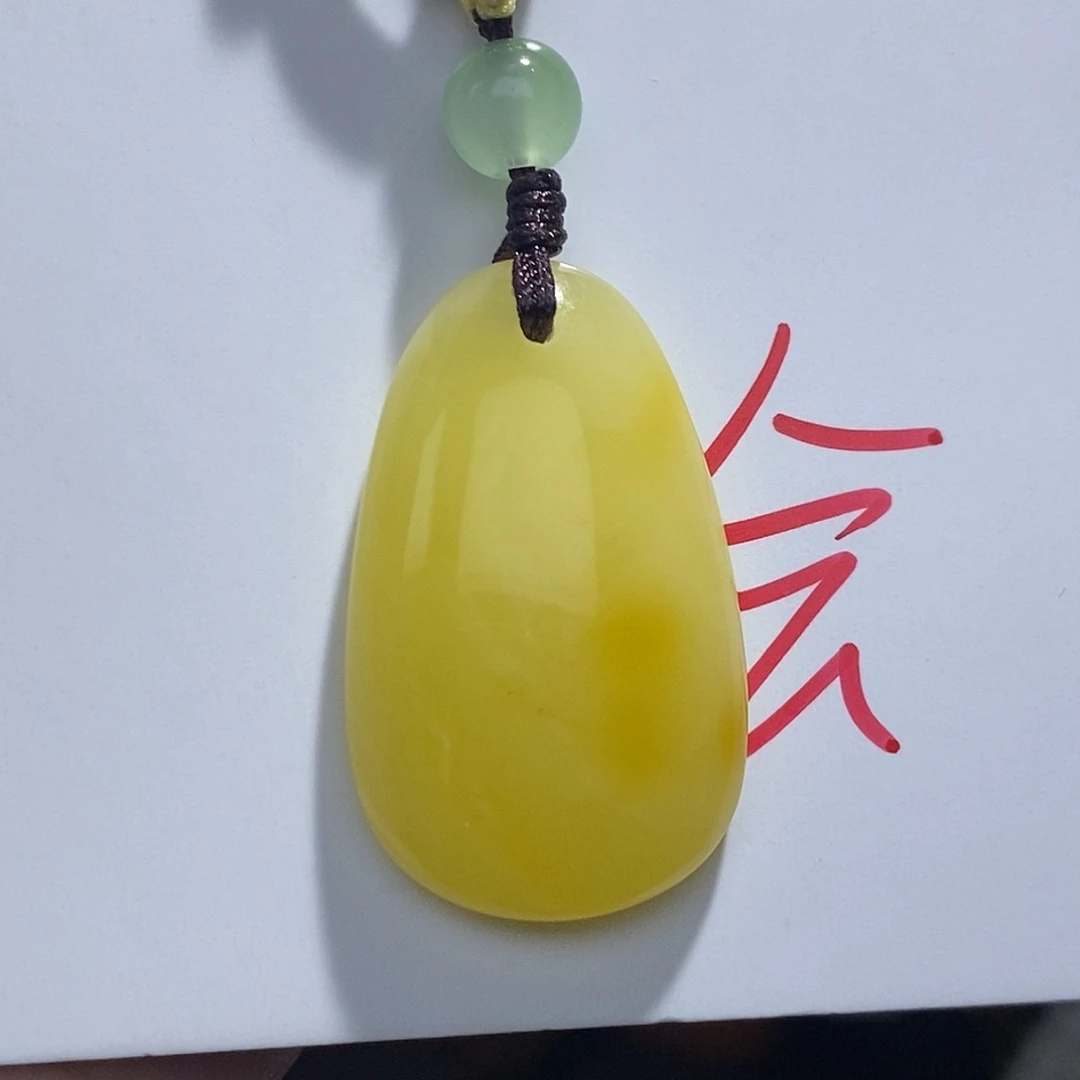 未镶嵌琥珀珠宝奇石蜜蜡吊坠