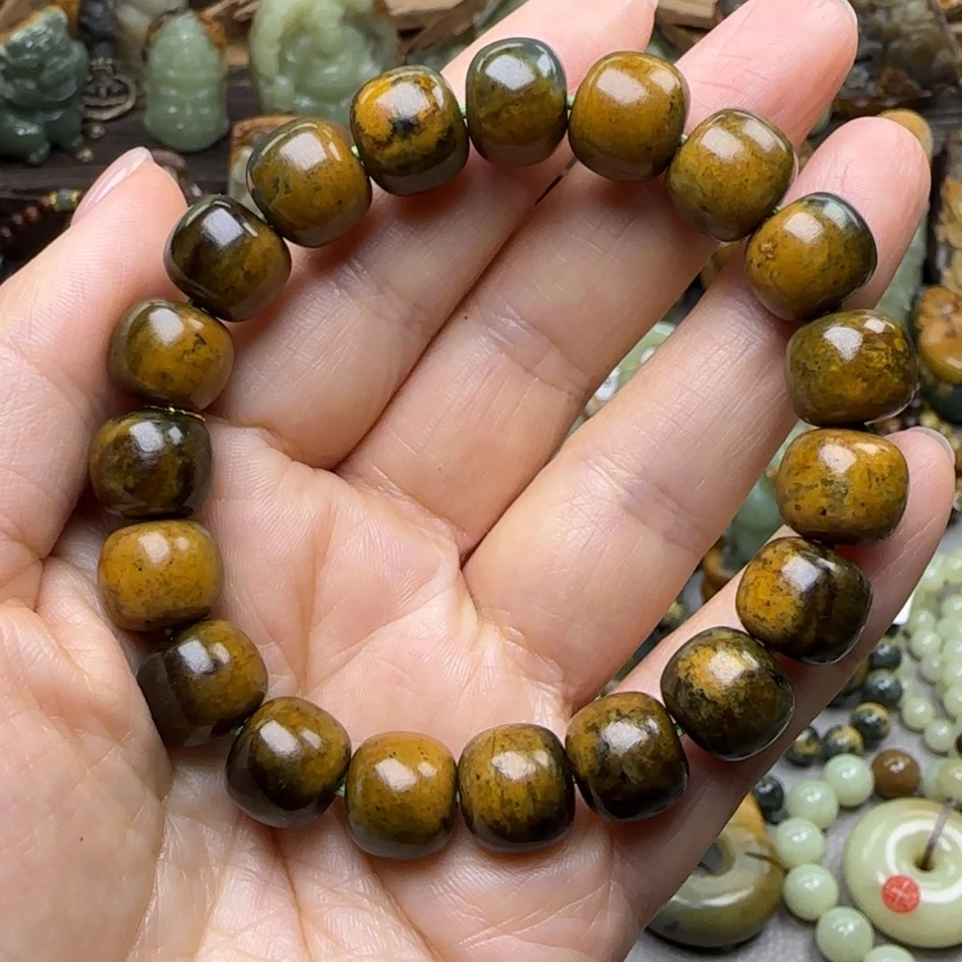 忍***桶岫岩河磨玉（透闪石质玉）未镶嵌珠宝奇石