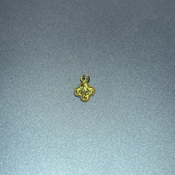 足金配件 碎冰冰四瓣花足金配件 PJ0007