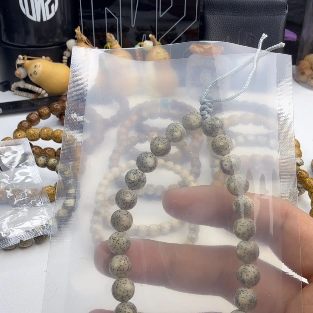 星月菩提手串糯冰圆珠手持9