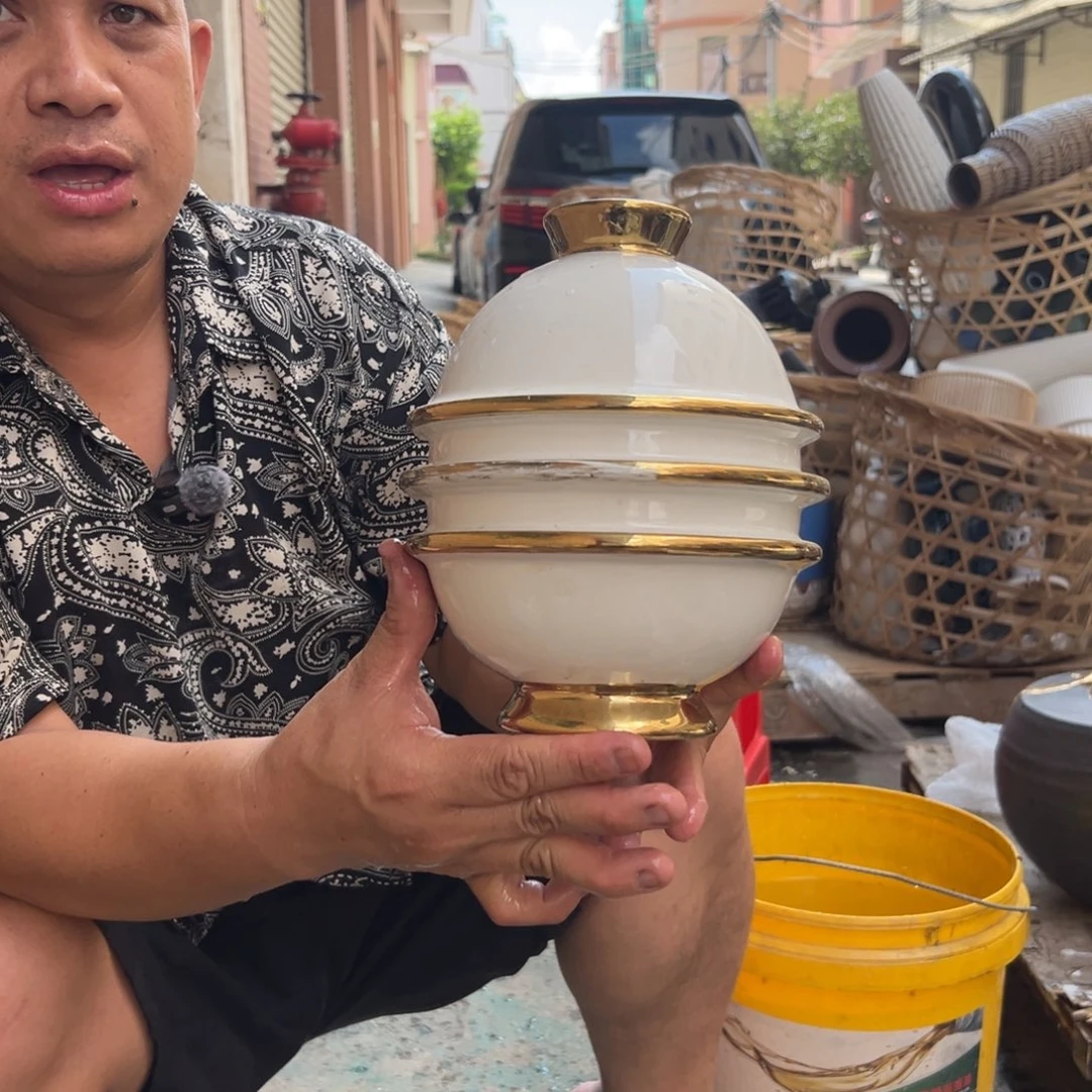 瓷片50 号高温陶瓷工艺（部分微瑕）掉色