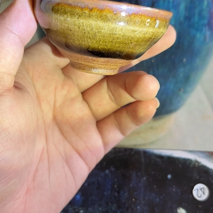 茶盏建盏龙窑柴烧高端主人杯