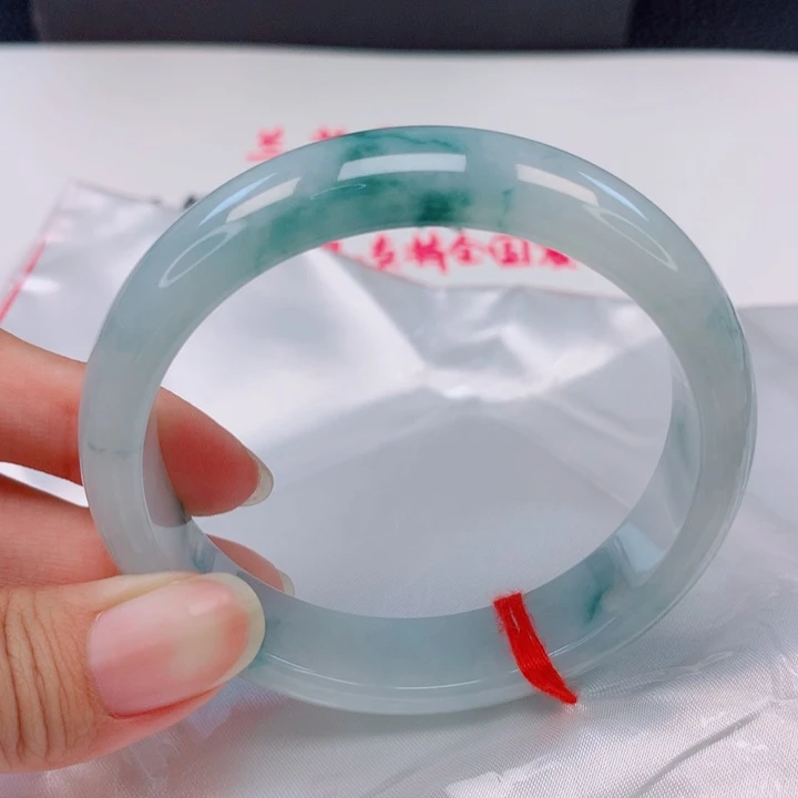 未镶嵌手镯翡翠58圈