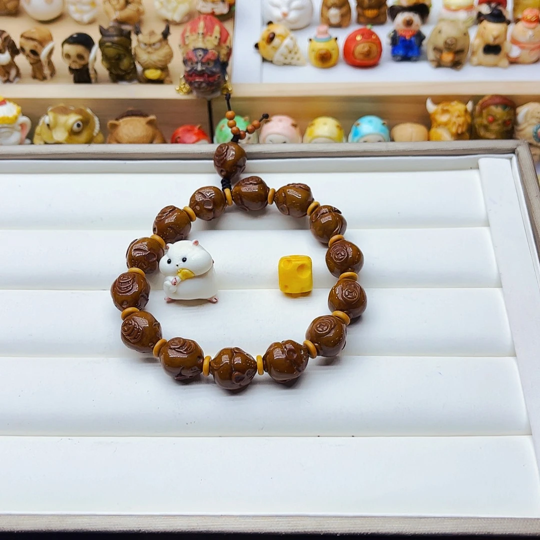 库克吊坠手工打磨陪饰