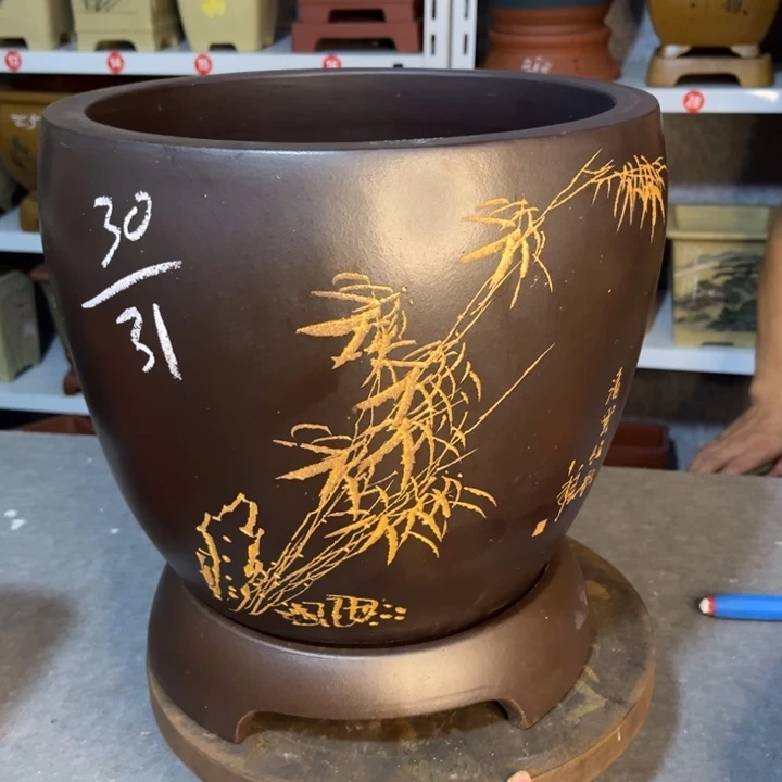 紫砂花盆宜兴紫砂