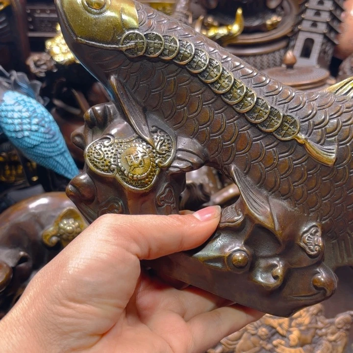 铜器摆件收收藏藏