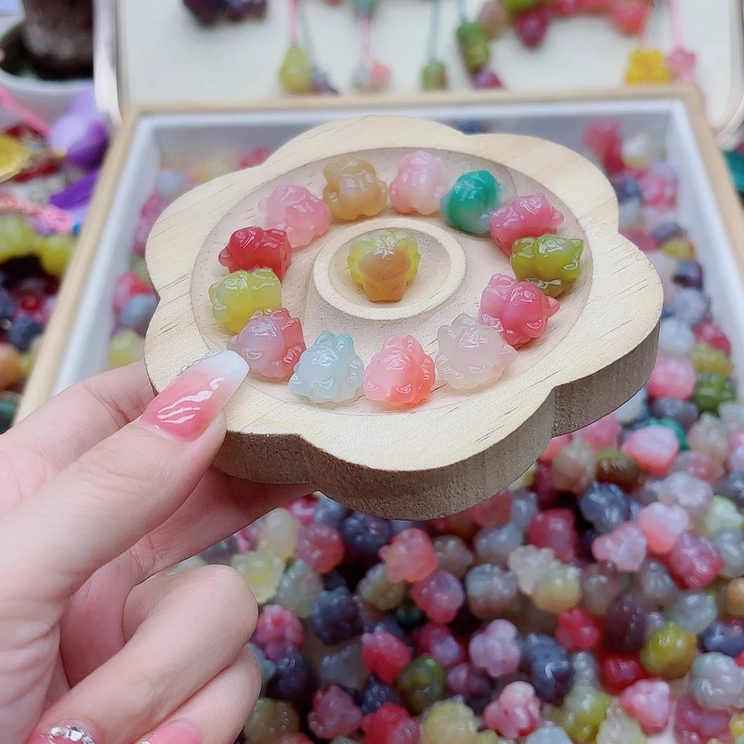 s***ッ玛瑙/玉髓未镶嵌手链盐源19