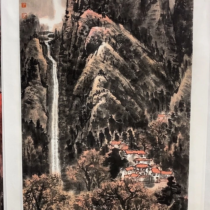 国画书画作品多次参加全国书画