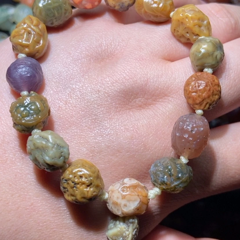 【闪购商品】玛瑙/玉髓项圈合金自*风