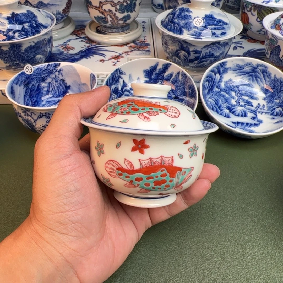 纯手工纯手绘茶具69