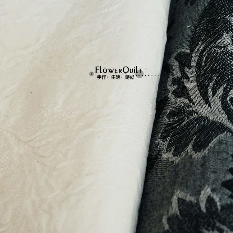 日本进口提花布-山梅花