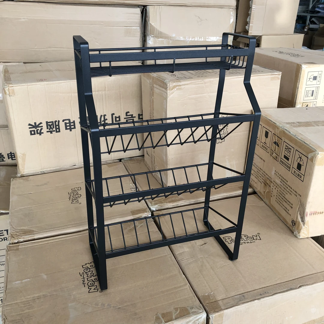 调味料防锈收纳调料架收纳架架子免安装浴室厨房35*18*54cm