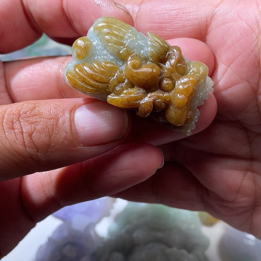 颈饰未镶嵌翡翠翡玉缘翡翠