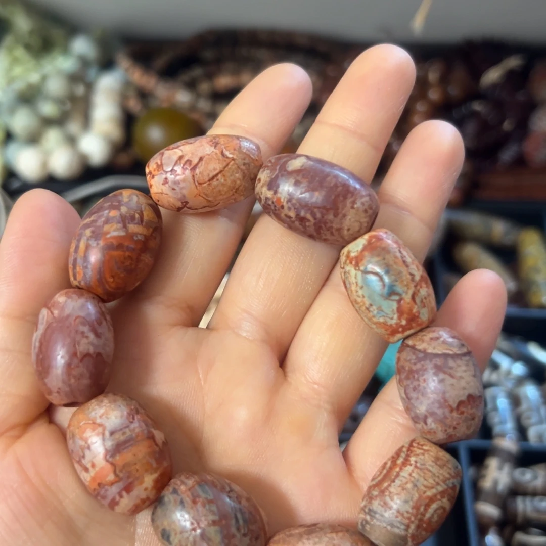 玛瑙/玉髓合金颈饰