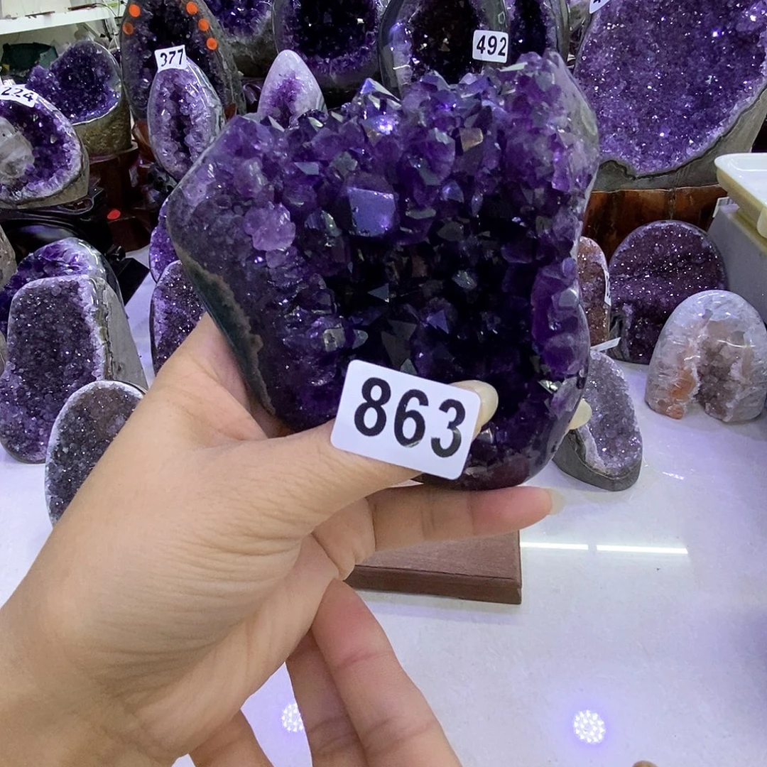 未镶嵌大型摆件（非配饰）紫晶