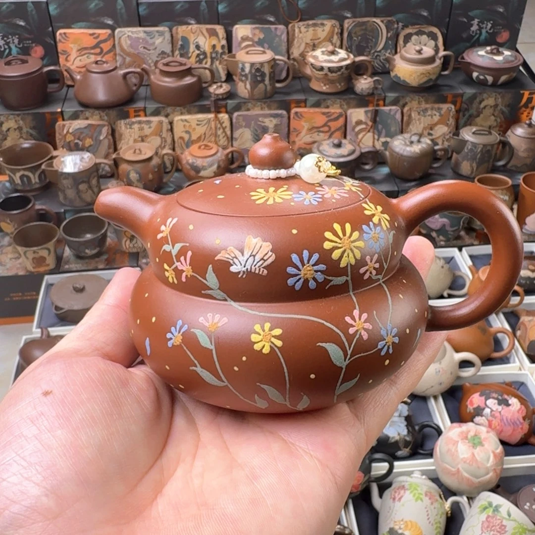 茶壶紫砂180cc原矿精工半手