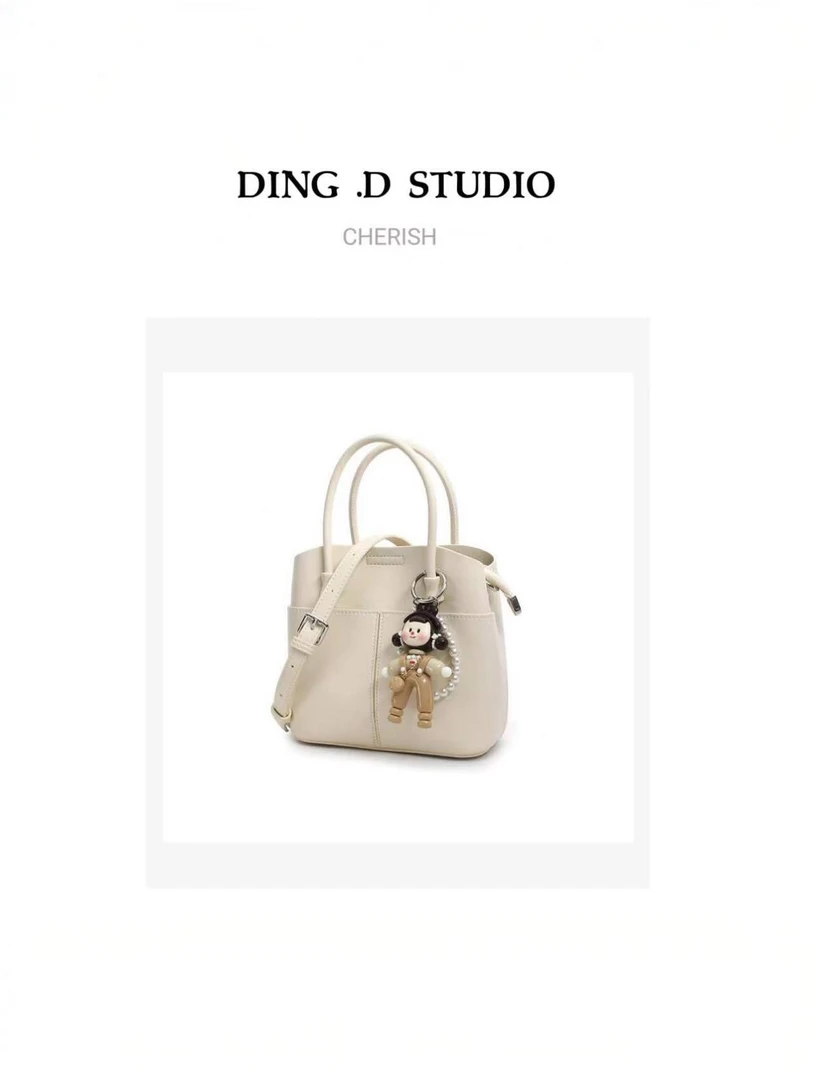 【雪媚娘】DING.D新品百搭简约单肩休闲时尚气质ins女包ST0630-V