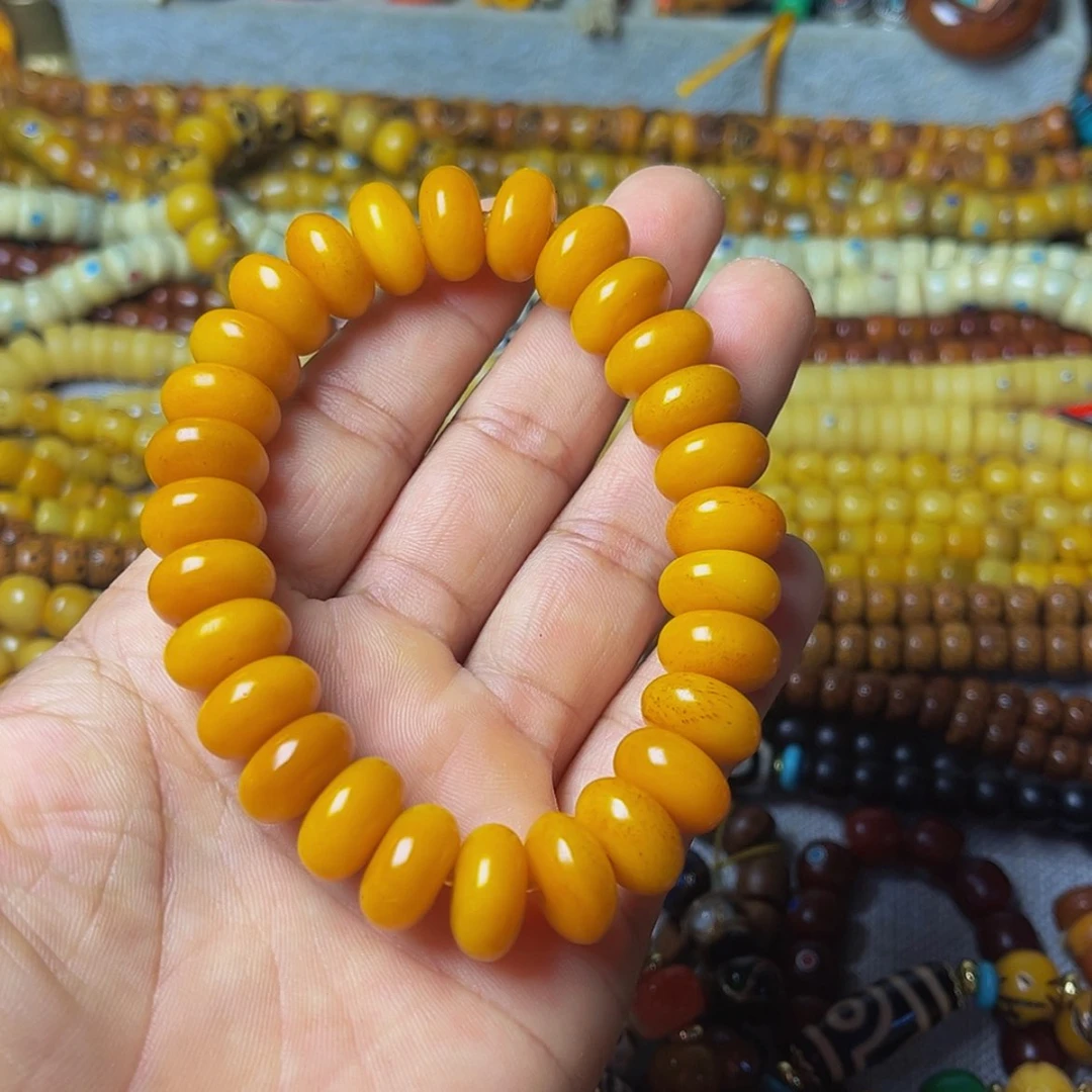 【闪购商品】颈饰玻璃普提手串/普提108