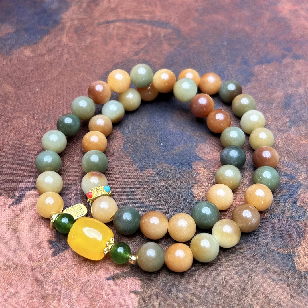 JG0051-多宝菩提双圈手串（无礼盒）