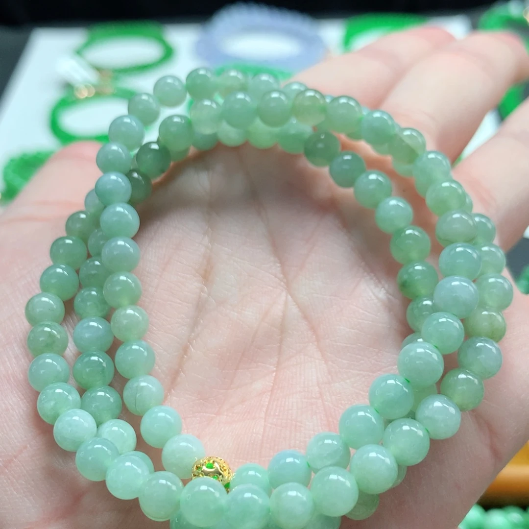 翡翠未镶嵌手链翡翠