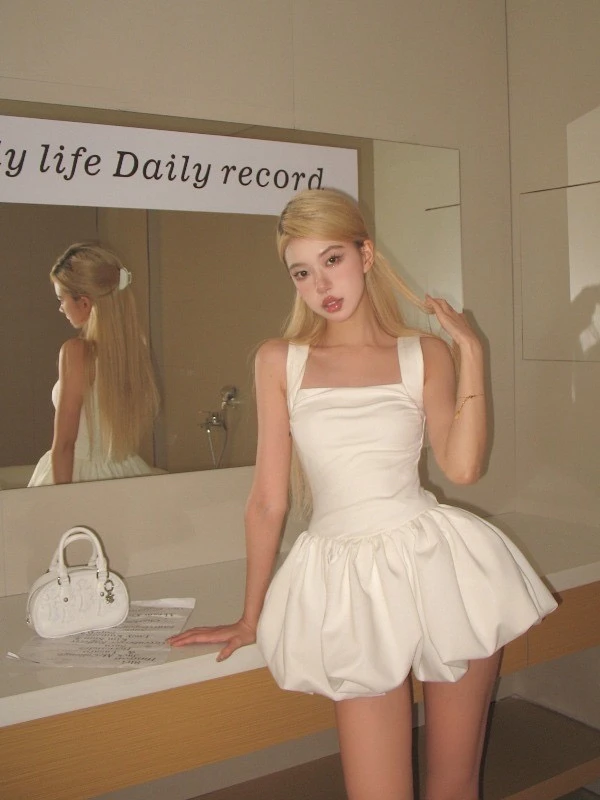 1号女纯欲时尚风辣妹性感百搭女装小仙女（按直播间编码购买为准）